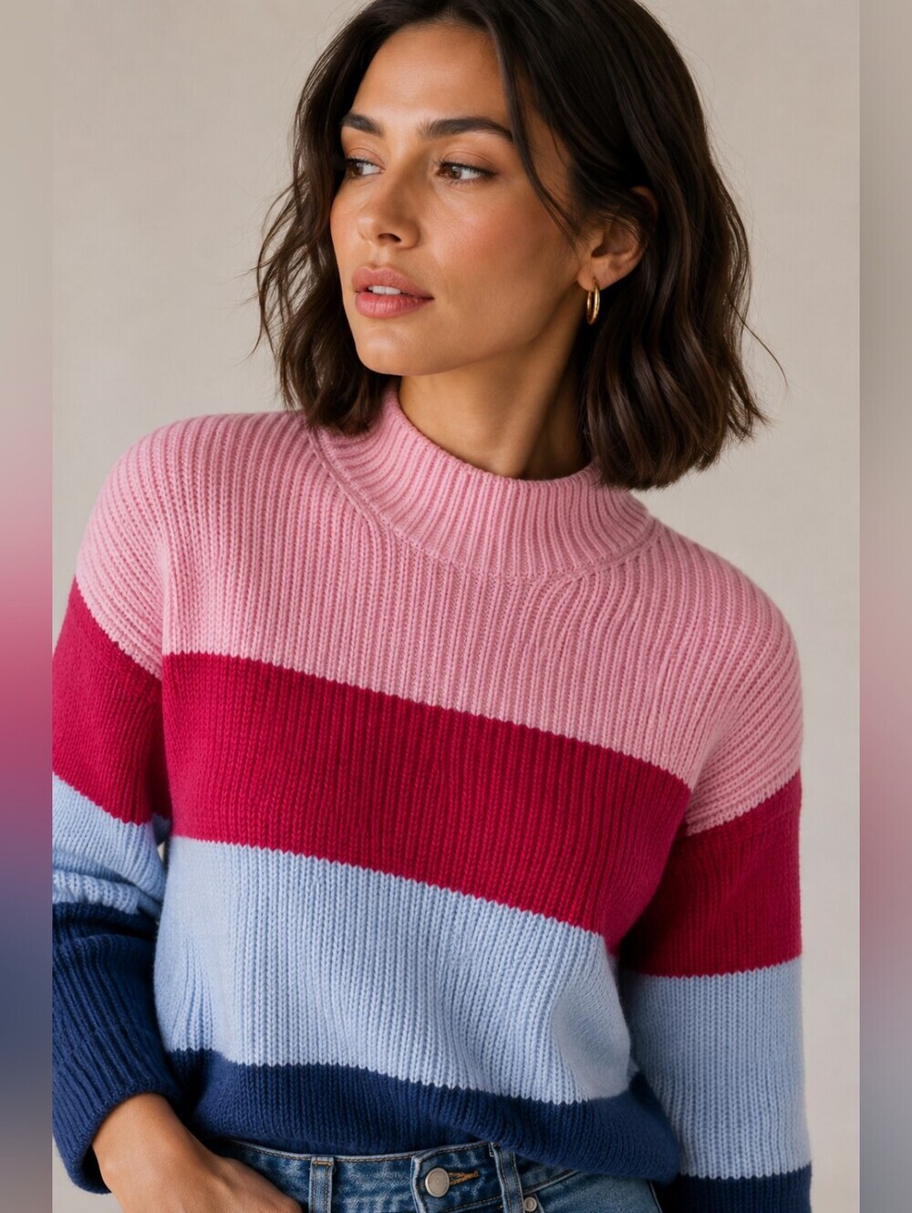 Garage Colorblock Sweater